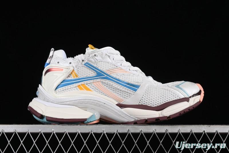 Balenciaga Runner Kith Four Color Retro Casual Sneakers - W3RNY0326