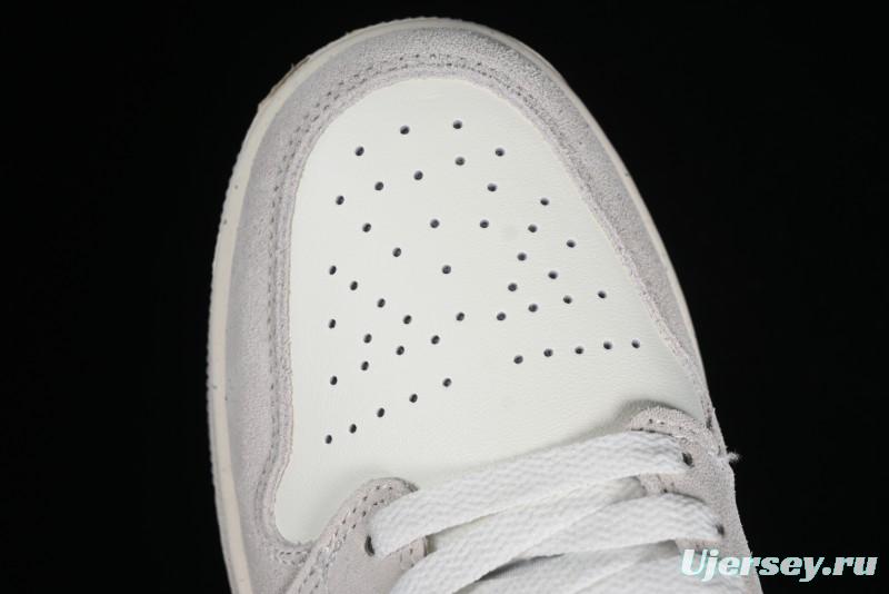 Nike Air Jordan 1 Low Retro Casual Sneakers in Grey Tan - HF1567-200