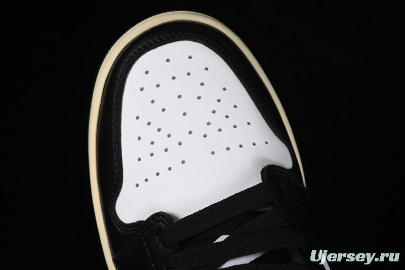 Nike Air Jordan 1 Mid AJ1 Snake Black Green Toe Mid-Top Basketball Shoes - FQ7818-100