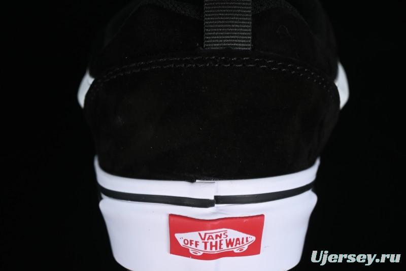 Vans Classics Knu Skool Retro Skate Shoes with Enlarged Toe and Thickened Tongue - VN0009QCWBL