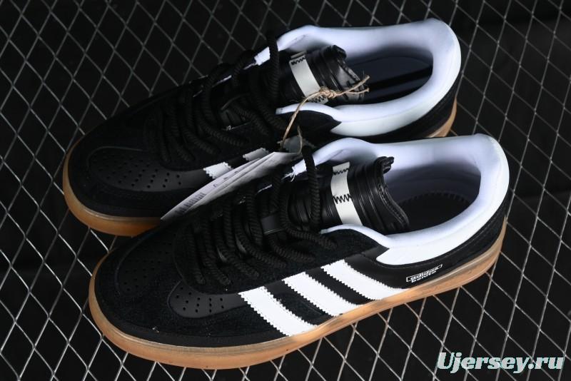 Adidas Originals Gazelle Indoor Bad Bunny Retro Low-Top Sneakers with Non-Slip and Wear-Resistant Sole - IF9733