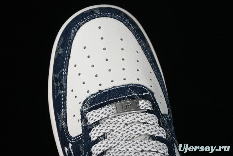 Nike Air Force 1 '07 Low LV Collaboration - Midnight Navy Low-Top Casual Sneakers - SJ2088-003