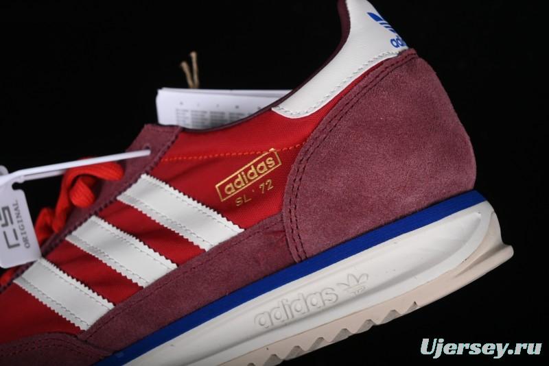 Adidas Originals SL 72 RS Retro Running Shoes with Ecotex Tongue and EVA Midsole - JI1280