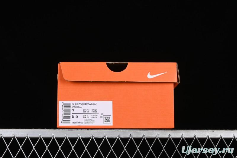 Nike Air Zoom Pegasus 41 Running Shoes with Breathable Mesh and Cushioned Support - HM5539-133