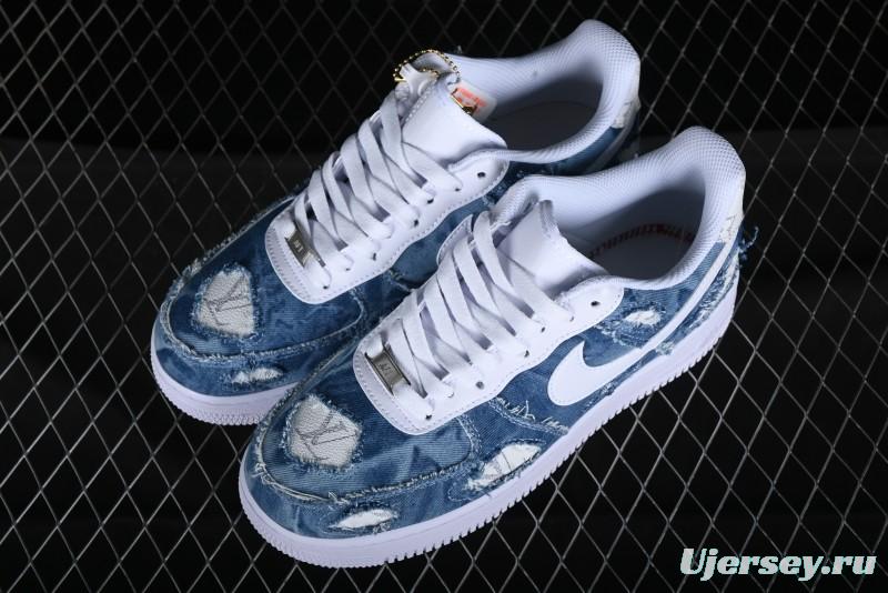 Nike Air Force 1 '07 Low Custom Casual Sneakers - CW2288-111