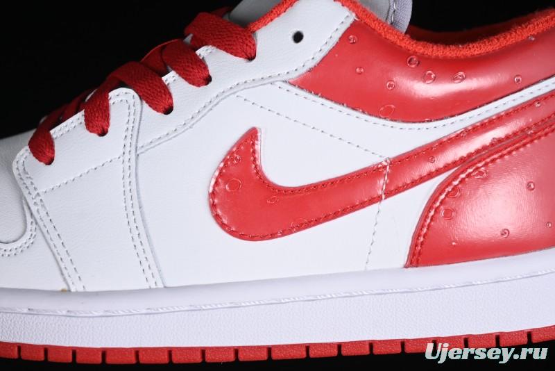 Nike Air Jordan 1 Low AJ1 White Red Casual Sneakers - FQ1935-018