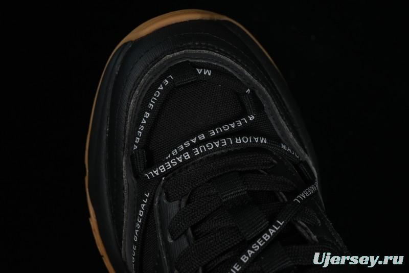 New York Yankees MLB Chunky Runner Lace Lightweight Casual Sneakers - 3ASHCRR3N50BKS