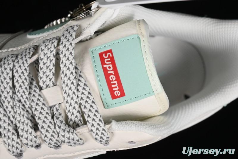 Supreme x Nike Air Force 1 '07 Low Collaborative Sneakers in Youthful Green - HD1968-023