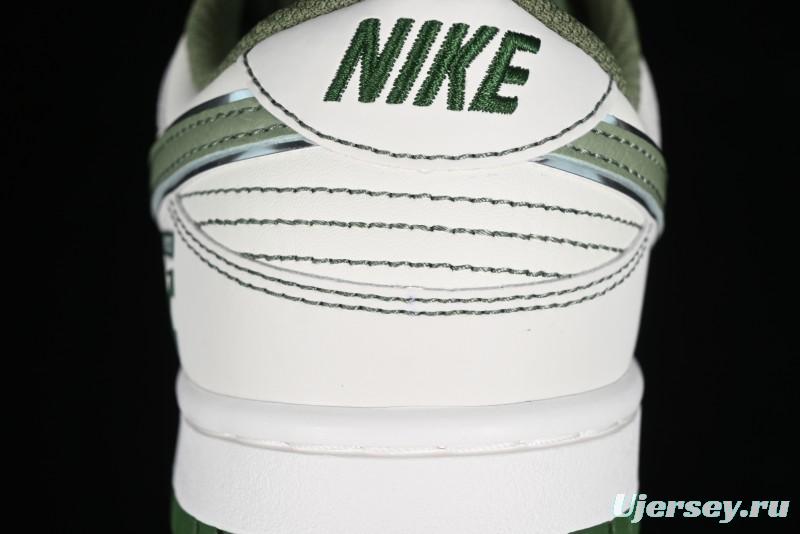 Nike SB Dunk Low OFF-WHITE Collaboration - Anniversary Premium Custom Low-Top Casual Sneakers DJ2024-002