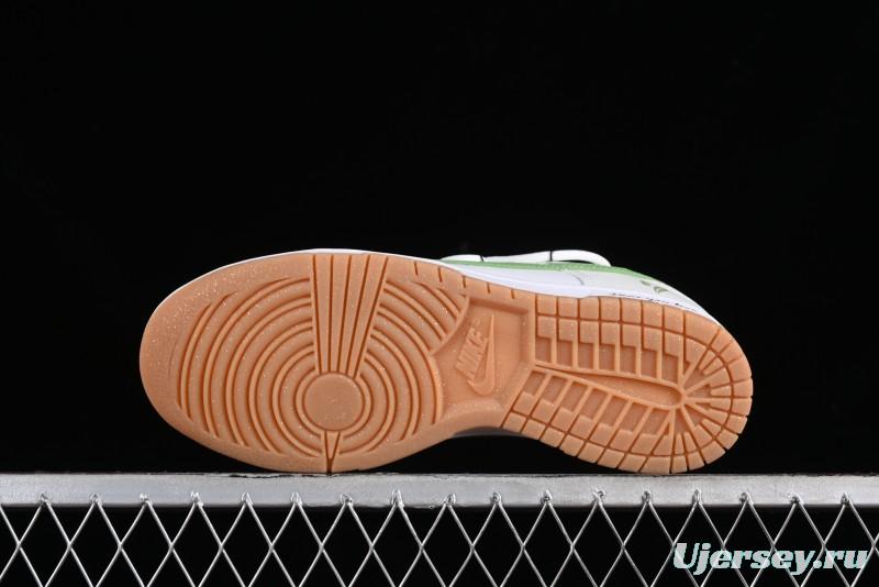 Nike Dunk Low SB Casual Sneakers Spring Summer Series Green Grape Camellia White Green - FD9922-151