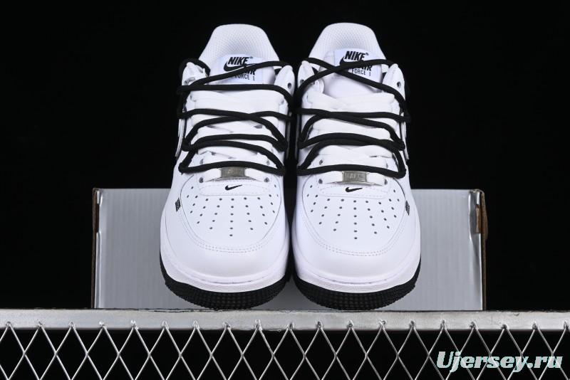 Nike Air Force 1 '07 Low Anime Theme Custom Swoosh Strap Low-Top Casual Sneakers - ZH0316-026