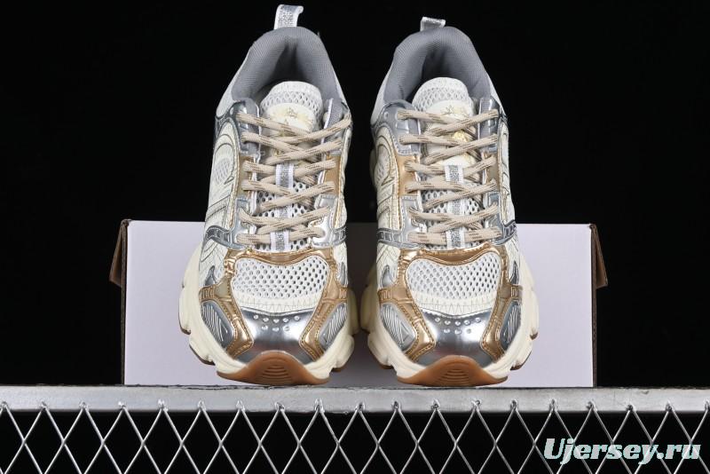 Dior Chrono Round Toe Lace-Up Lifestyle Casual Running Sneakers - 49G GOLDEN