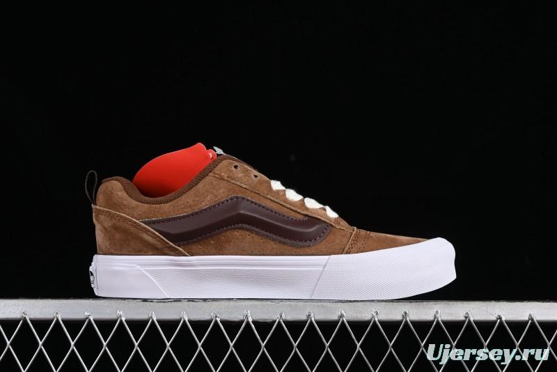 Vans Classics Knu Skool Retro Sneakers with Enlarged Toe and Thickened Trim - VN0009QCLC5