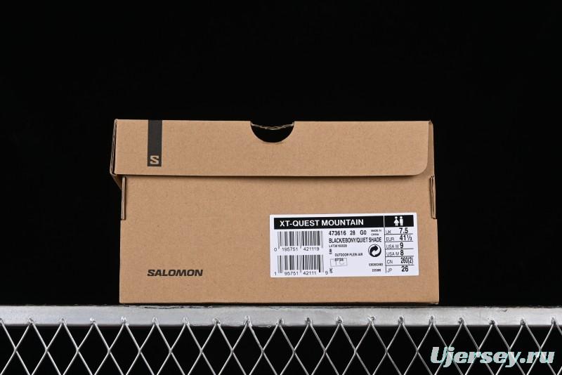 Salomon XT-Quest Mountain Trail Running Shoes with SENSIFIT and CONTAGRIP - 473616-28