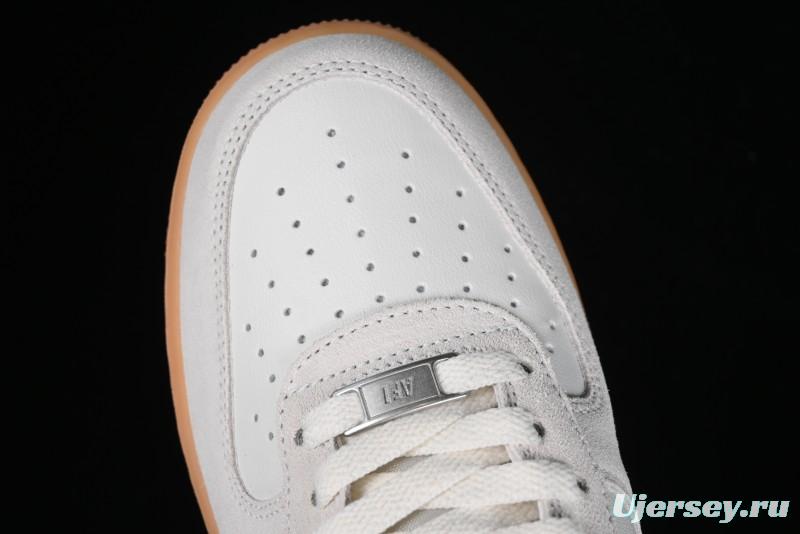 Nike Air Force 1 '07 Low Casual Sneakers with Full-Length Air Cushion - FQ8714-001