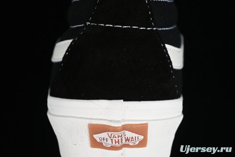 Vans SK8-Hi VR3 Eco-Friendly Black & White Mid-Top Classic Casual Canvas Shoes - VN0A4UWIVNE