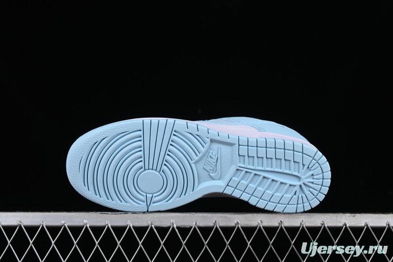 Nike Dunk Low Retro SB Casual Sneakers in Ice Blue Colorway - DV0833-104