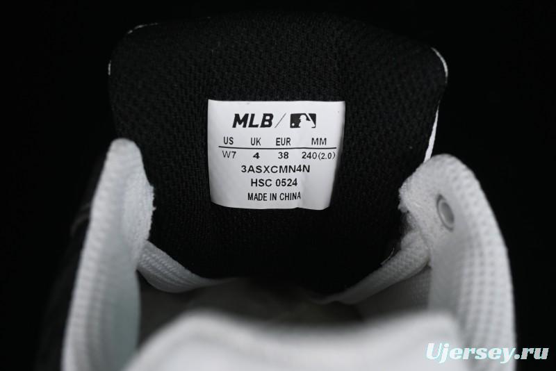 MLB NY Yankees Chunky Liner Classic Monogram Lightweight Platform Sneakers with 6cm Height Boost - 3ASXCMN4N50BKS