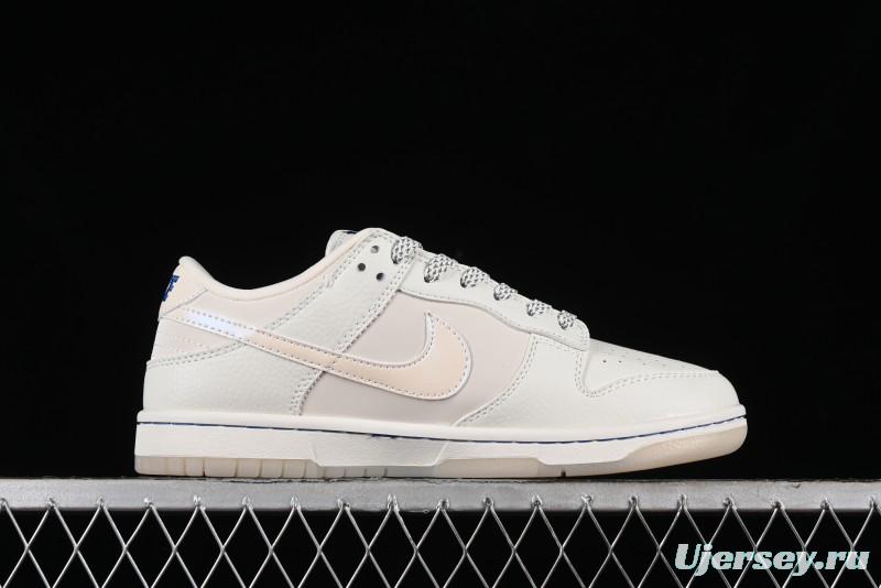 Nike SB Dunk Low White Pearl Anniversary High-End Custom Low-Top Casual Skate Shoes - XB3802-346