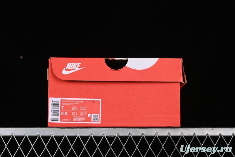 Nike Zoom Vomero 5 Retro Casual Running Shoes with EVA Midsole Cushion - HF0737-111