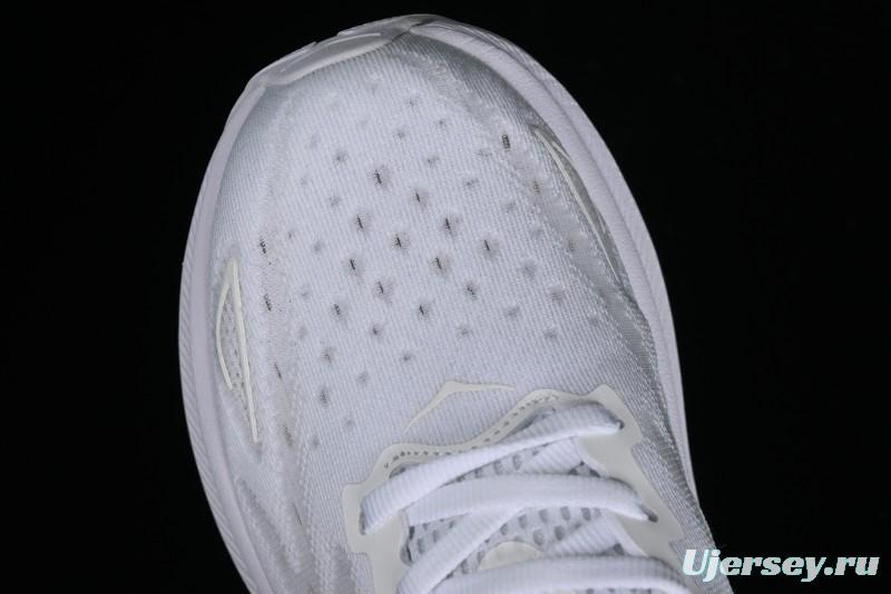 HOKA ONE ONE Bondi 8 Functional Cushioned Running Shoes with Soft EVA Midsole - 1127952 WWH