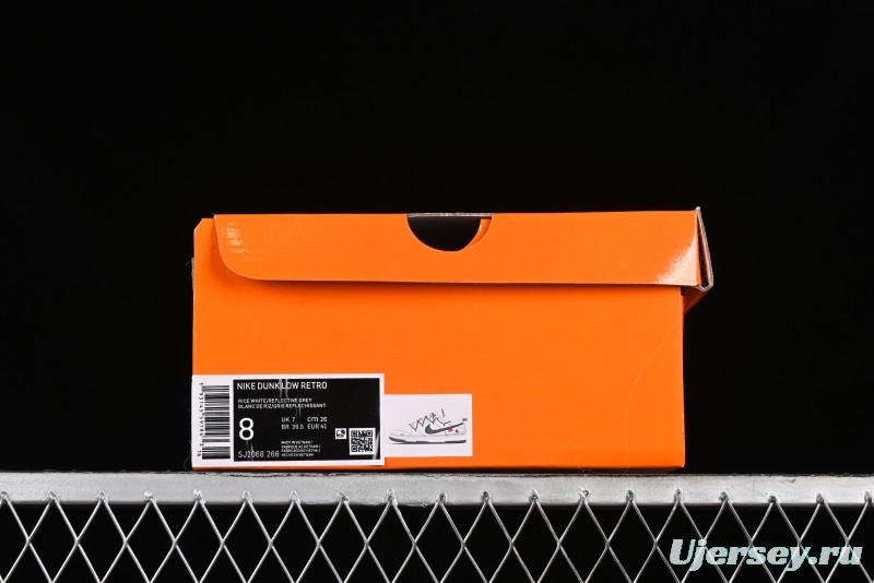 Nike SB Dunk Low Carhartt Collaboration - Strap Grey Hook Anniversary High-End Custom Low-Top Casual Skate Shoes - SJ2068-266