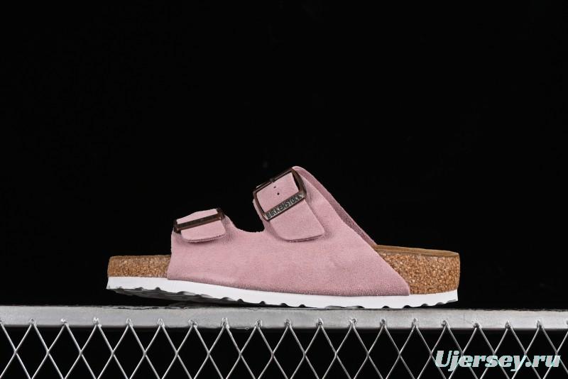 Birkenstock Arizona Soft Footbed Sandals with Suede Leather and Lambswool Lining - G.D4