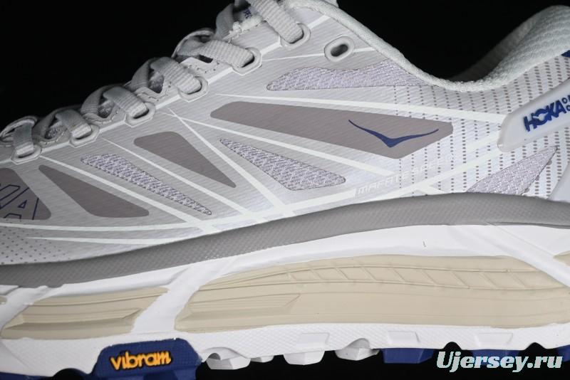 Hoka Mafate Speed 2 Lightweight Trail Running Shoes with Fresh Foam Midsole and Vibram Outsole - 1126851 OPR