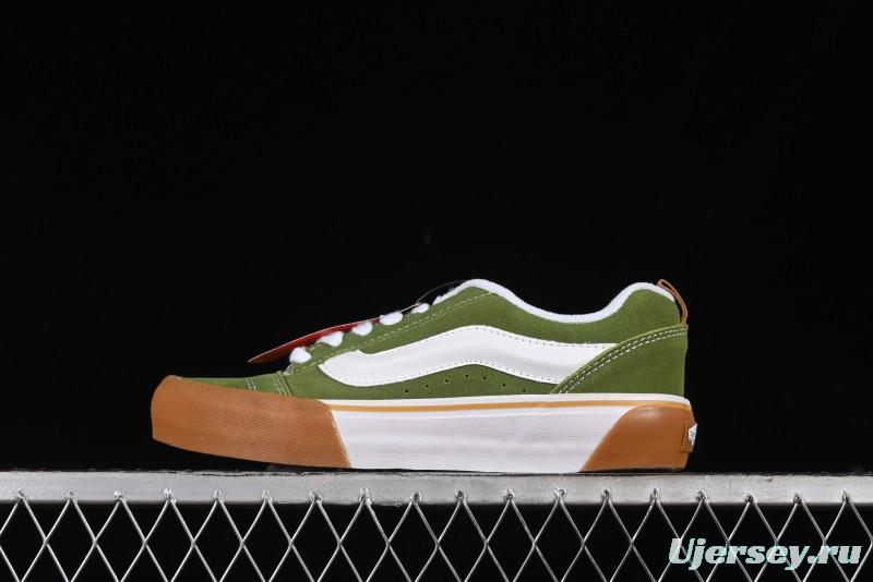 Vans Classics Knu Skool Retro Sneakers with Enlarged Toe and Thickened Sole - VN0009QCCIB