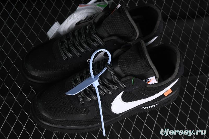 Nike Off White x Air Force 1 Low OW Transparent Black - AO4606-001