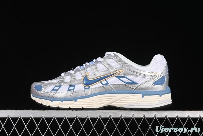 Nike P-6000 Prm Retro Casual Sneakers with Lightweight Design - HJ7246-100