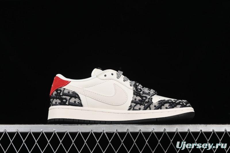 Nike Travis Scott x Fragment Design x Air Jordan 1 Low OG SP AJ1 - XY2688-108