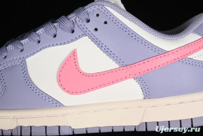 Nike SB Dunk Low White Blue Pink SB Shattered Backboard Casual Skate Shoes - DD1503-500
