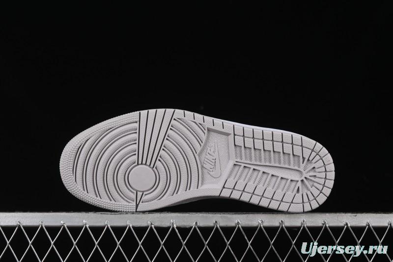 Nike Air Jordan 1 Low '85 Metallic Black White Blue - FB9933-102