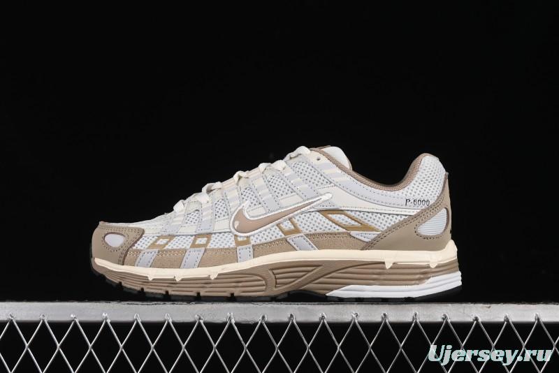 Nike P-6000 Premium Retro Casual Sneakers with Layered Design - FQ8243-025