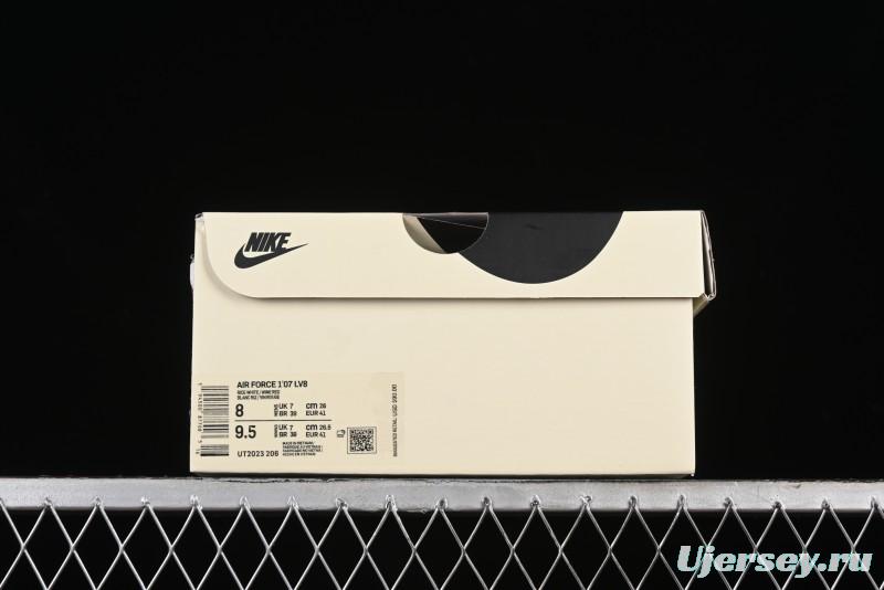 Nike Undefeated Air Force 1'07 Low Casual Sneakers with Custom Leather and Reflective Details - UT2023-206
