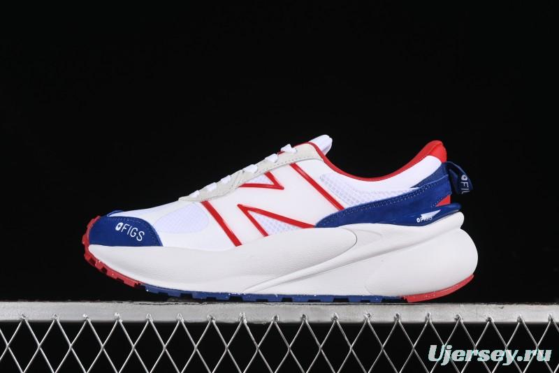 New Balance 3447 Series Retro Running Shoes with Textile and Leather Upper - U3447LA