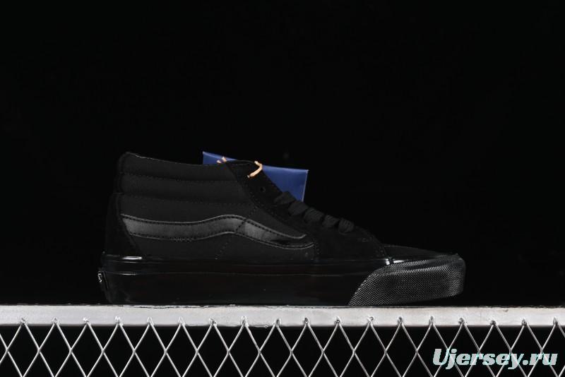 Vans Sk8-Mid Reissue 83 High-End Retro Suede Skate Shoes - VN000CQQBKA