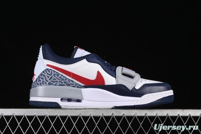 Nike Air Jordan Legacy AJ312 Low Top Sneakers with Triple Strap Design - CD7069-164