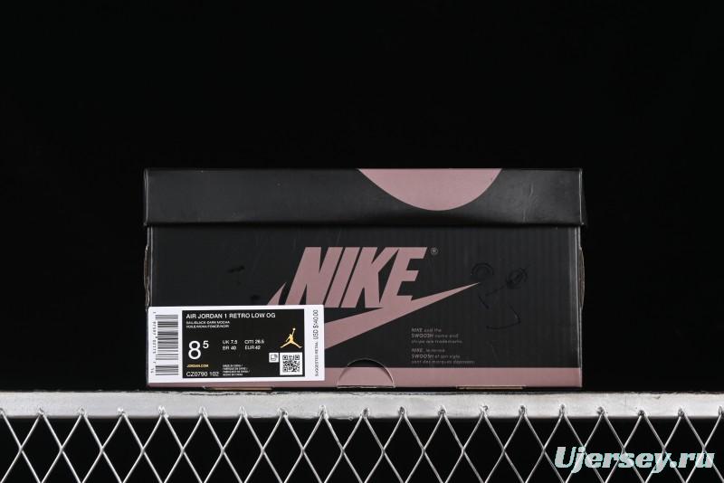 Nike Air Jordan 1 Low AJ1 Mocha Retro Basketball Shoes - CZ0790-102