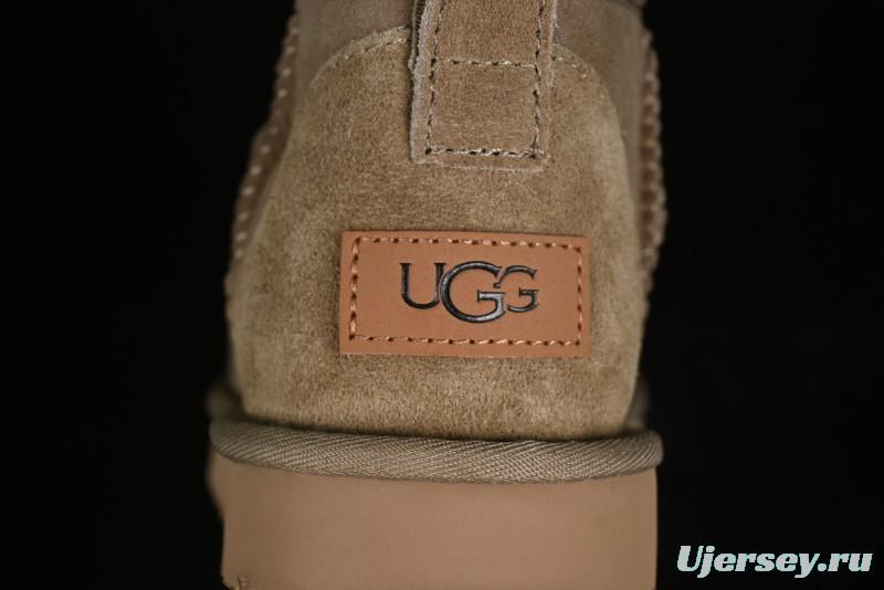UGG Classic Ultra Mini Short Boots with Genuine Australian Sheepskin and TREADLITE Outsole - 1116109