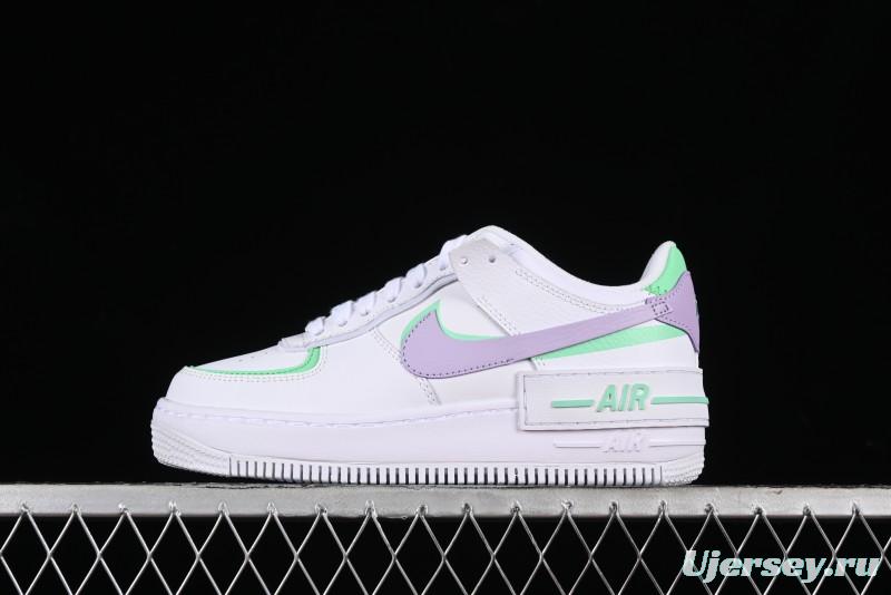 Nike Air Force 1 Shadow Low-Top Sneakers with Lightweight EVA Midsole and Anti-Slip RB Rubber Outsole - CU8591-103