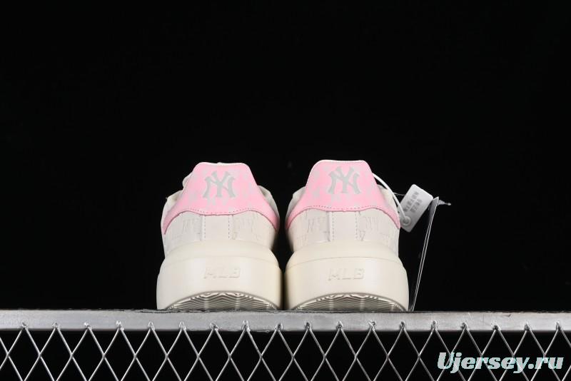 New York Yankees MLB Bigball Chunky Embo Monogram Platform Sandals - 3ASXEMN4N50PKS