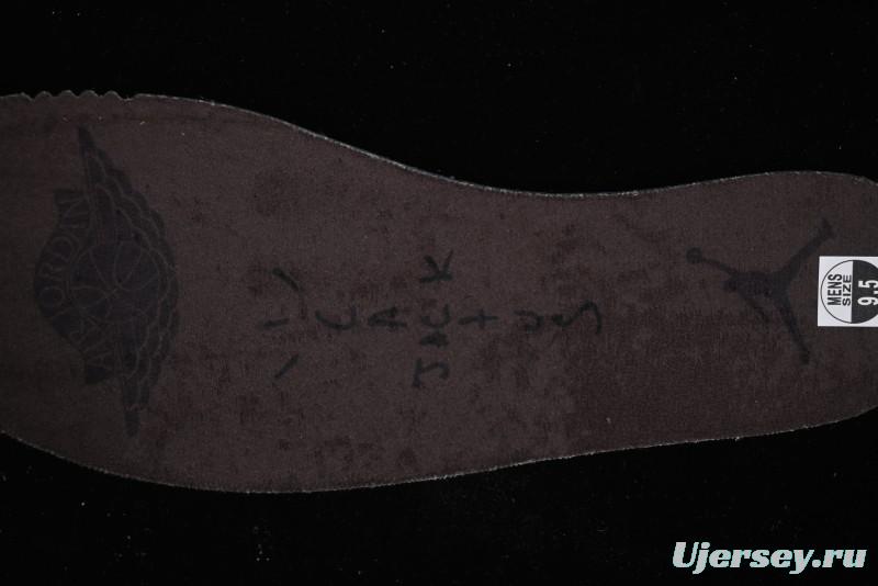 Nike Travis Scott x Air Jordan 1 Low OG AJ1 Reverse Swoosh Sneakers - DM7866-202