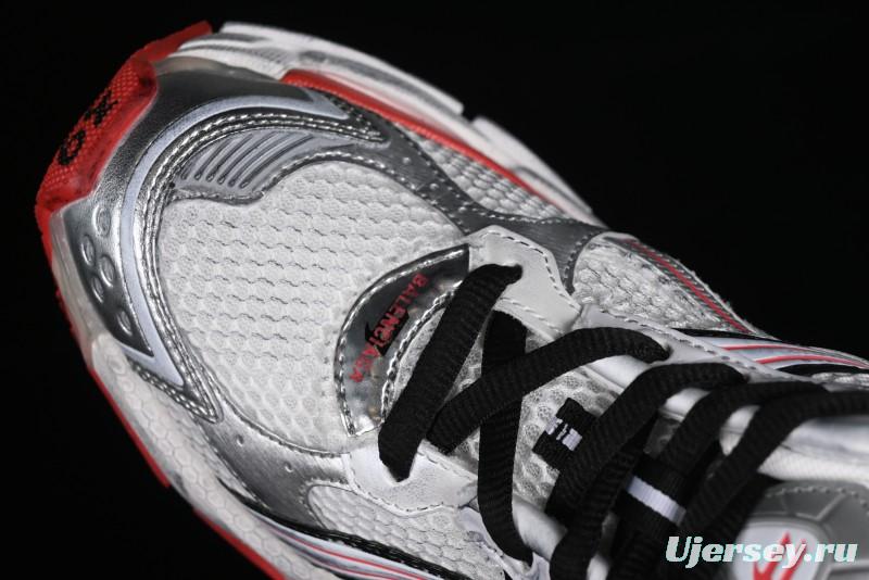 Balenciaga Runner Kith Four Color Retro Casual Sneakers - W3RMU9016