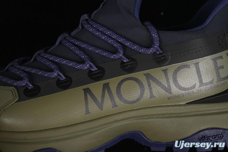 Moncler Trailgrip GTX Hiking Shoes with Cordura Nylon Gore-Tex Waterproof and Vibram Outsole - M00240M3457