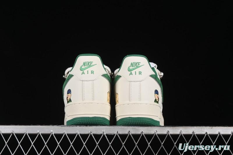 Nike Air Force 1 '07 Low x Capybara "Van Gogh" Casual Sneakers - LV0506-330