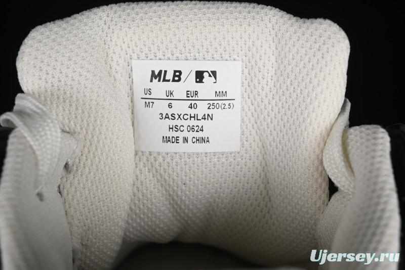 New York Yankees Chunky Liner Mid Denim Monogram Sandals with Velcro Closure and Thick Sole - 3ASXCHL4N50GRS