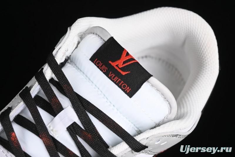 Nike SB Dunk Low Casual Skate Shoes - Anniversary Custom Edition in White/Grey/Black - LW1818-103