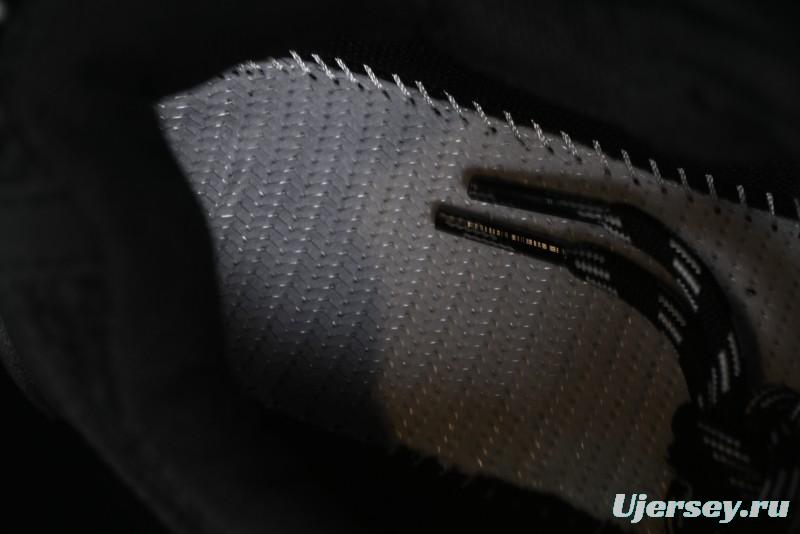 Dior Chrono Round Toe Lace-Up Lifestyle Casual Running Sneakers - 6865 BLACK WHITE